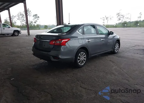 2019 Nissan Sentra Sv из США, поврежденный, VIN 3N1AB7AP1KL604958